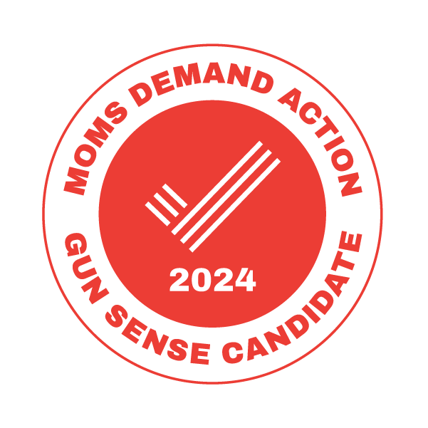 Distinction logo from Moms Demand Action